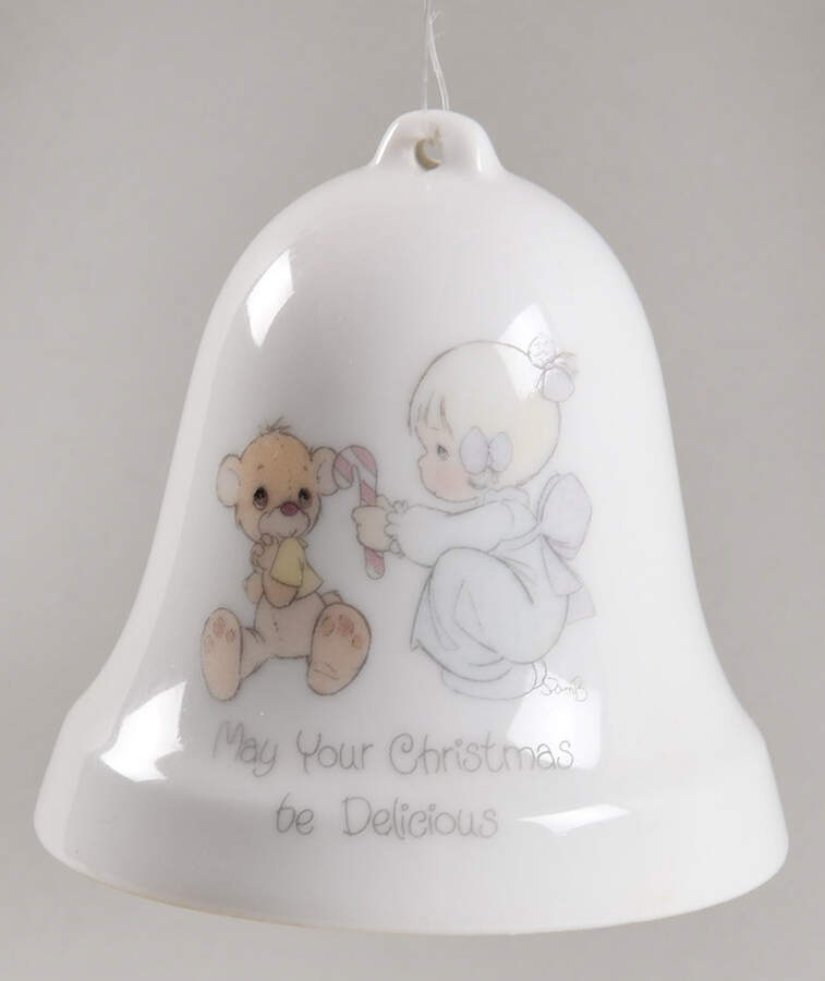 Bell Ornaments May Your Christmas Be Delicious - No Box by Precious Moments-1
