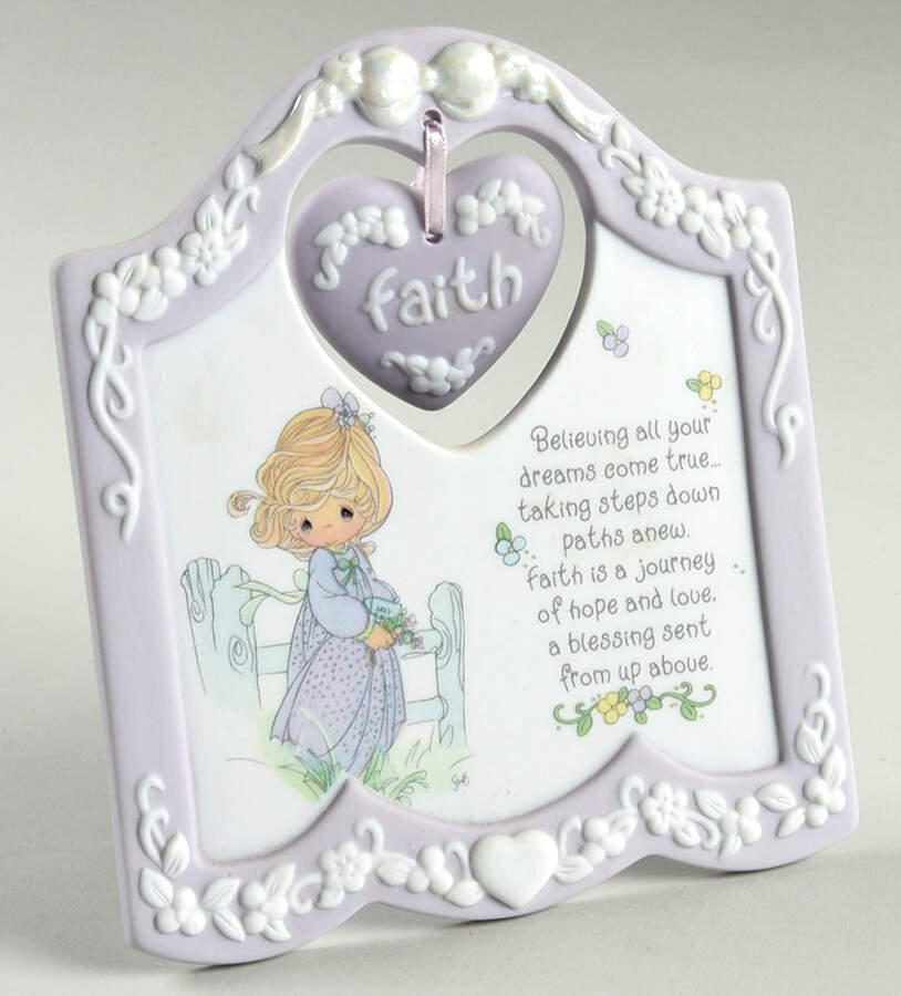 Affirmation Plaques Faithaffirmation Plaque - With Box by Precious Moments-1