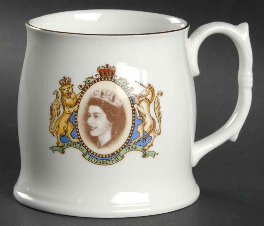 Queen Anne Royalty Giftware Elizabeth Ii-Coronation Mug - No Box by Queen Anne (England)-1