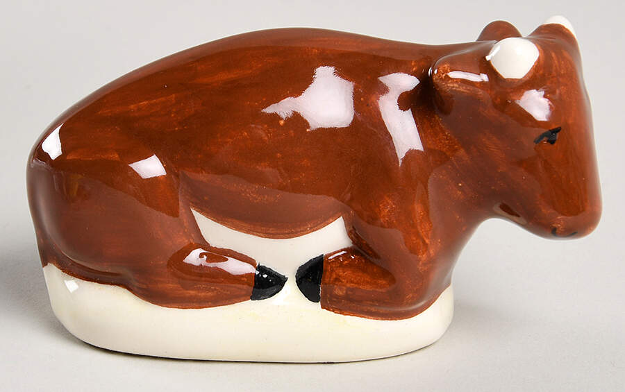 Nativity Ox - No Box by Quimper-1