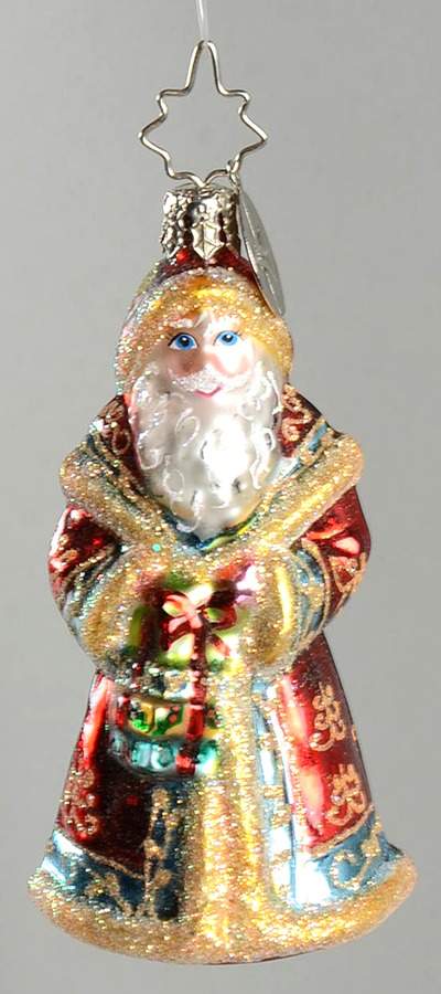 Christopher Radko Christmas Ornament Santa Gem - No Box by Christopher Radko-1