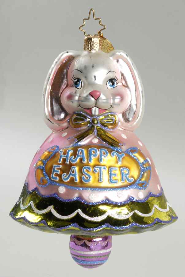 Christopher Radko Christmas Ornament Lillybell Bunny - No Box by Christopher Radko-1