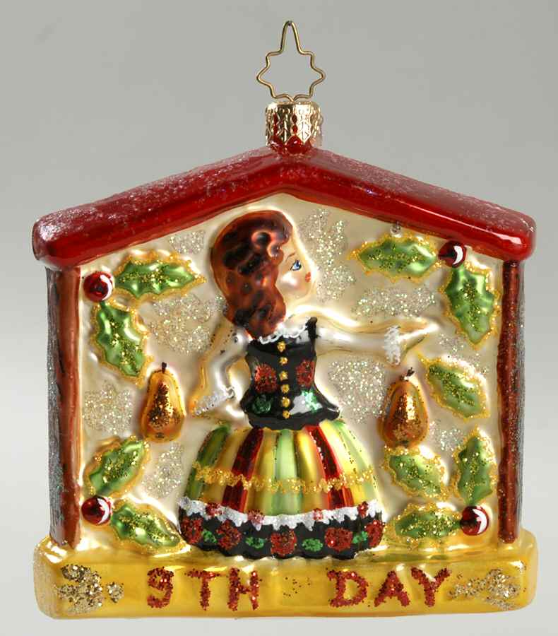 Twelve Days of Christmas 9 Ladies Dancing - No Box by Christopher Radko-1