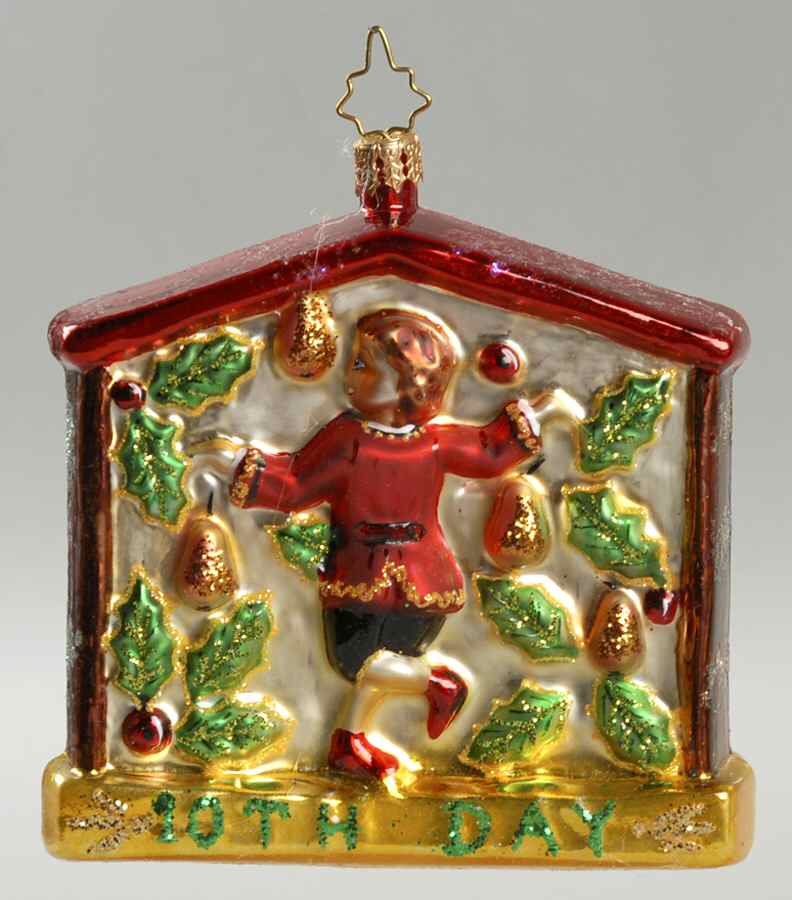 Twelve Days of Christmas 10 Lords A Leaping - No Box by Christopher Radko-1