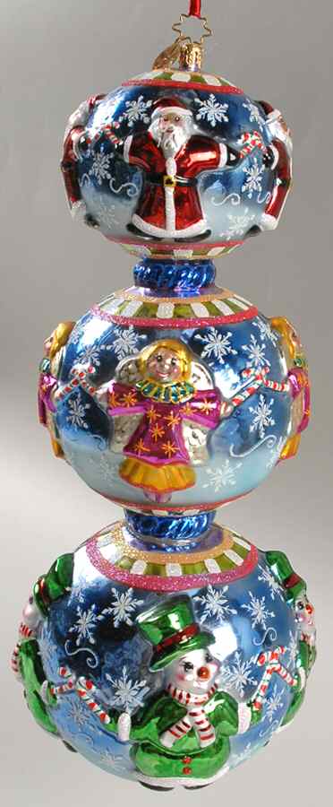 Christopher Radko Christmas Ornament Circles Of Cheer - No Box by Christopher Radko-1