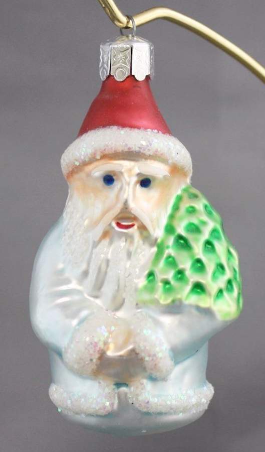 Santa with Pinecones-Trees Father Christmas - No Box by Christopher Radko-1