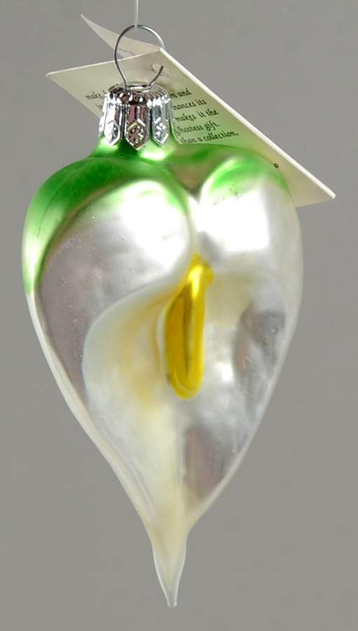 Floral & Garden Calla Lily - No Box by Christopher Radko-1