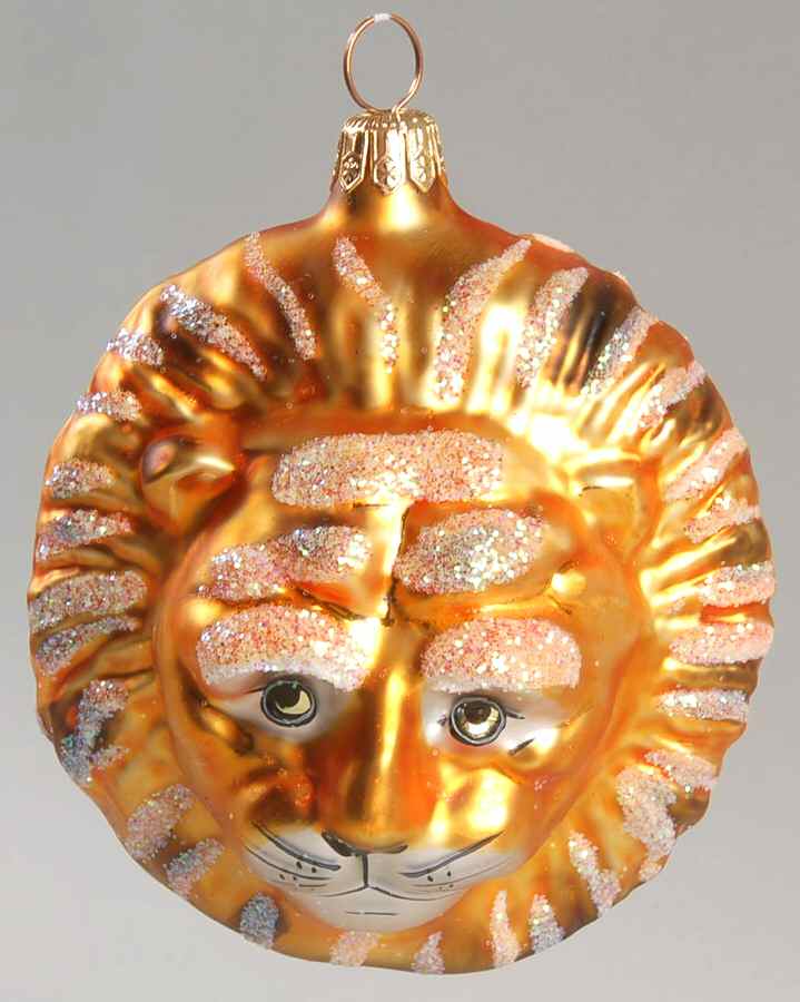 Animals Lion's Head - No Box by Christopher Radko-1