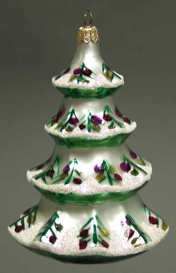 Trees & Pinecones Winter Tree-Multicolor - No Box by Christopher Radko-1