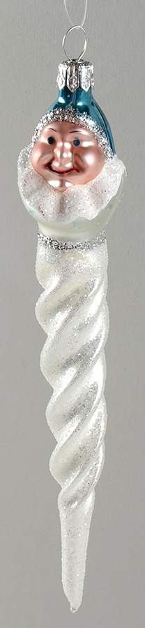 Icicles Jack Frost-Blue/White - No Box by Christopher Radko-1