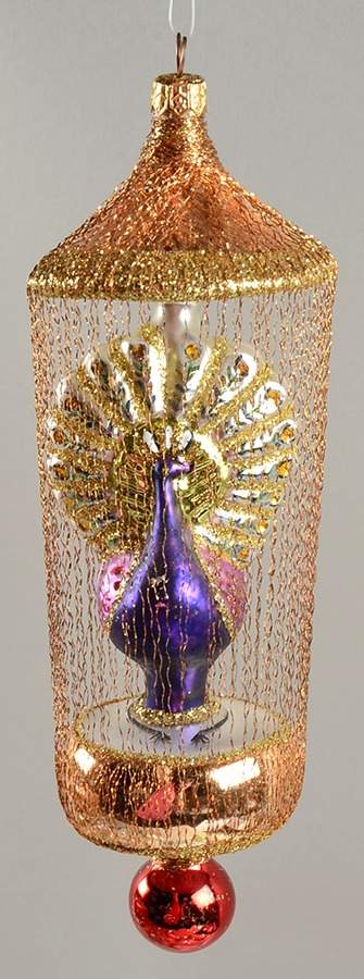 Gilded Ornaments Gilded Cage-Gold Cage - No Box by Christopher Radko-1