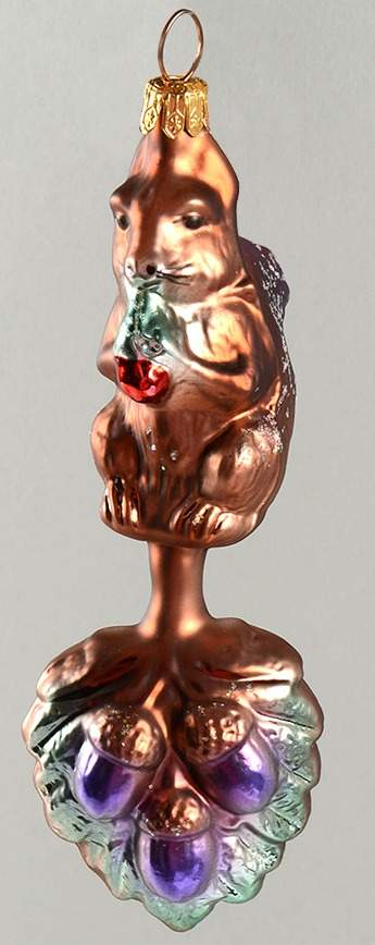 Animals Squirreling Away-Purple - No Box by Christopher Radko-1