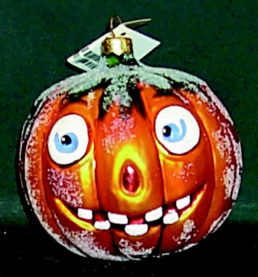 Halloween Jack O'Lantern - No Box by Christopher Radko-1