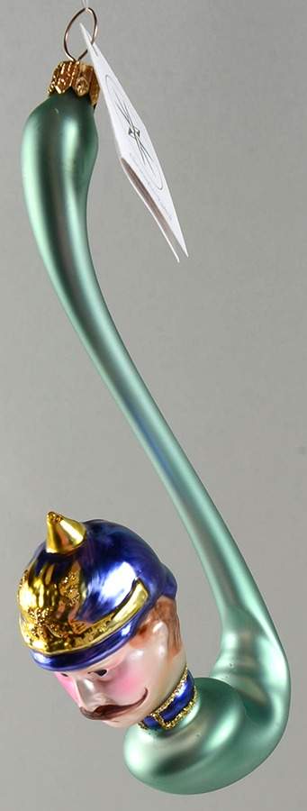 Pipes Kaiser Pipe-Green - No Box by Christopher Radko-1