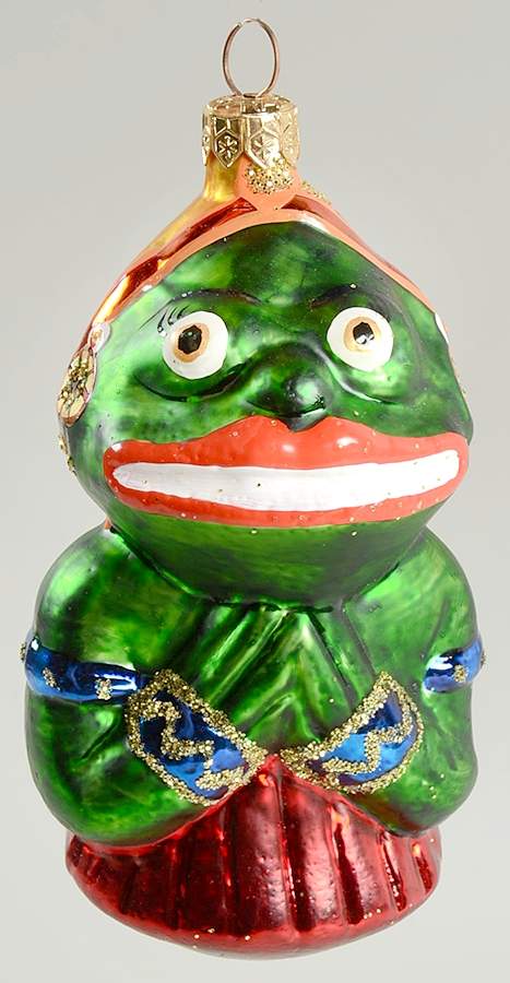 Reptiles & Amphibians Frog Lady - No Box by Christopher Radko-1