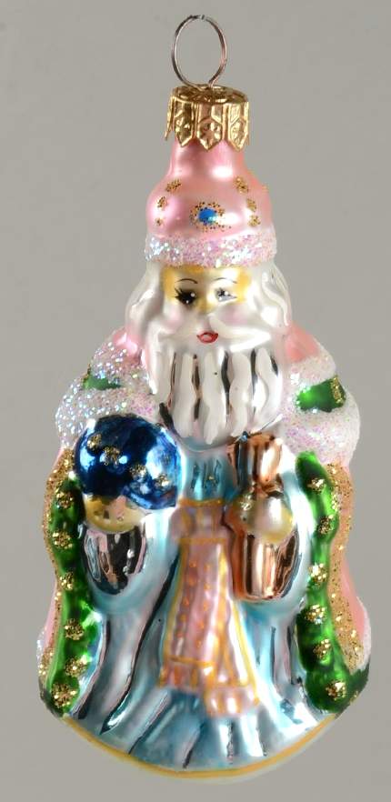 Santas Westminster Santa-Blue Robe - No Box by Christopher Radko-1