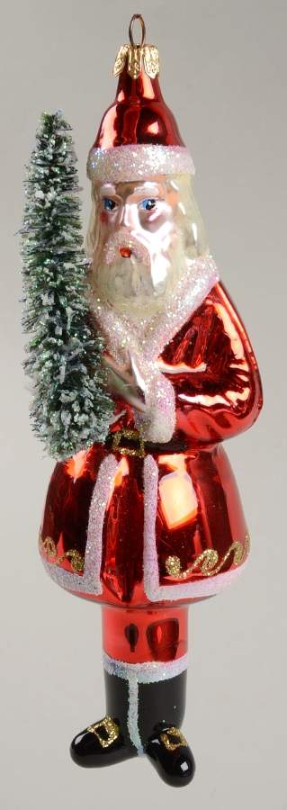 Santa with Pinecones-Trees Buon Natale - No Box by Christopher Radko-1