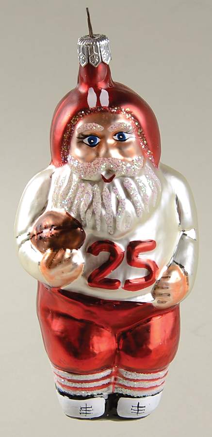 Santa-Sports Christmas Quarterback - No Box by Christopher Radko-1