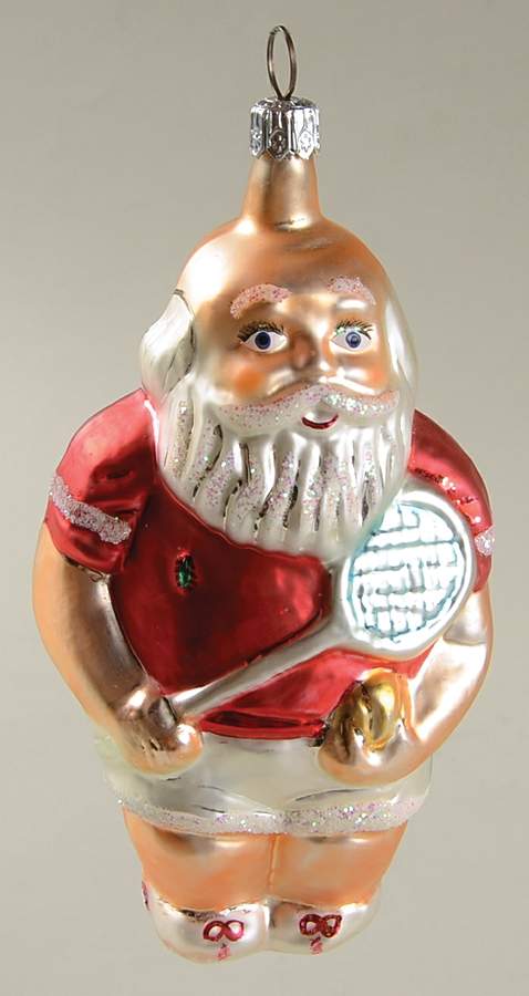 Santa-Sports On The Court - No Box by Christopher Radko-1