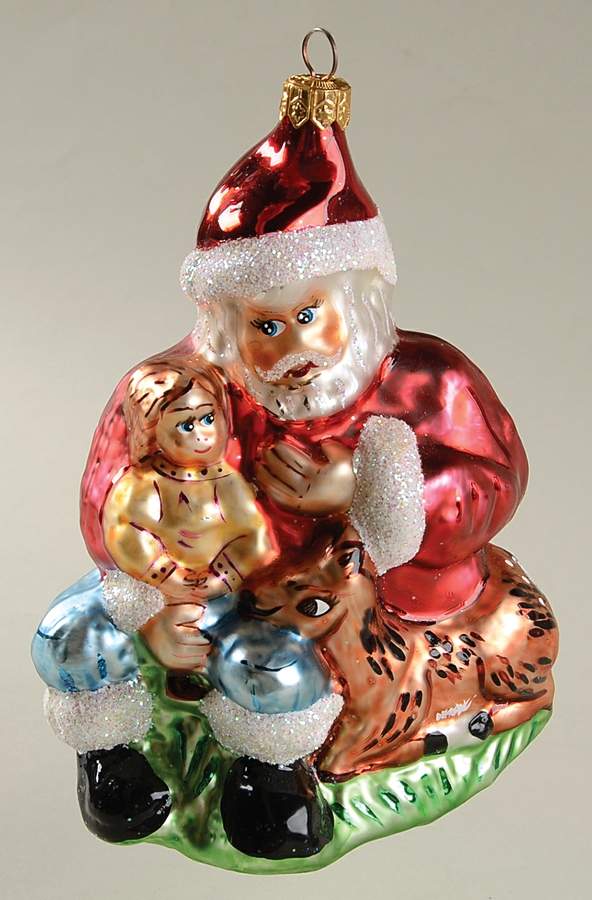 Santas Storytime Santa - No Box by Christopher Radko-1