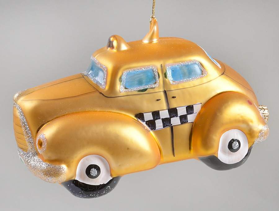 Transportation Checkered Past - No Box by Christopher Radko-1