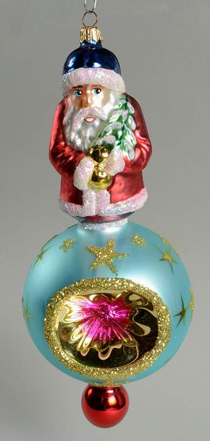 Reflectors (Figural) Twilight Santa Reflector - No Box by Christopher Radko-1
