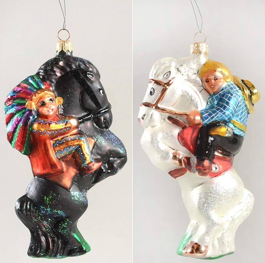 Limited Edition Yippy Yi Yo (Set Of 2) - Boxed by Christopher Radko-1