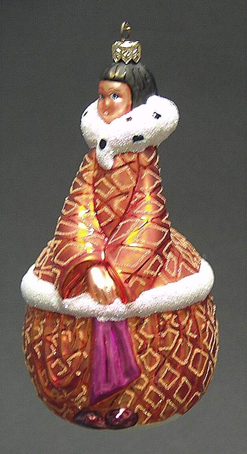 Latin Inspired Quintessa-Orange - No Box by Christopher Radko-1