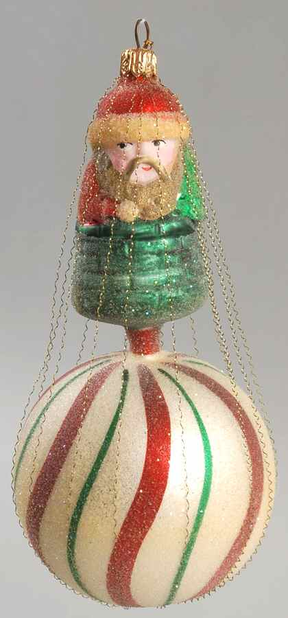 Gilded Ornaments Candy Claus - No Box by Christopher Radko-1