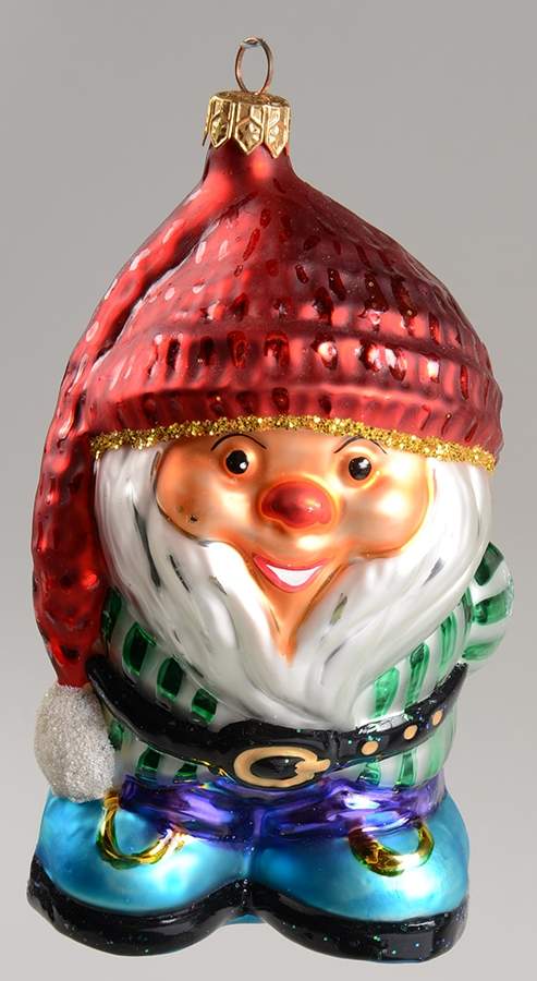 Elves & Gnomes Elfkin-Red Hat - No Box by Christopher Radko-1