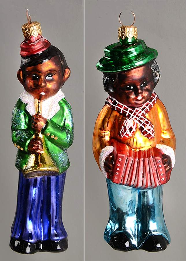 People Peachtree Polka (Set Of 2) - No Box by Christopher Radko-1