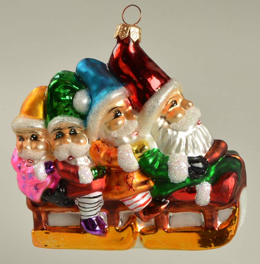 Elves & Gnomes Bob Squad - No Box by Christopher Radko-1