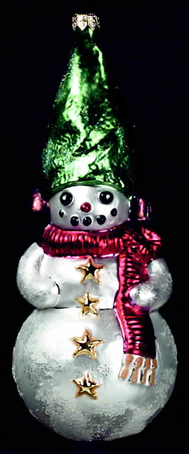 Snowmen Frosty Conehead - No Box by Christopher Radko-1