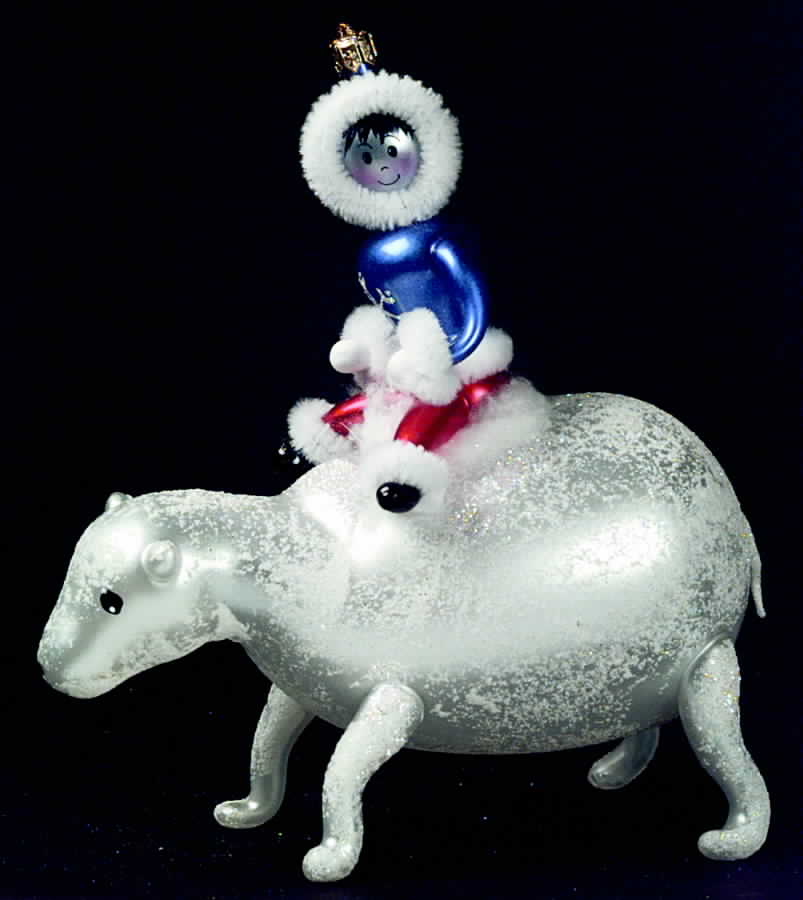 People (Italian Flair) Polar Coaster - No Box by Christopher Radko-1