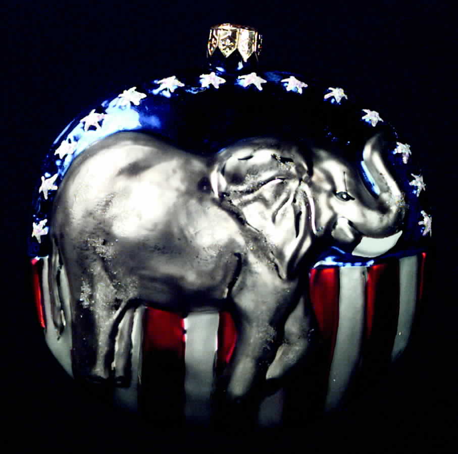 Patriotic It's A Party - No Box by Christopher Radko-1