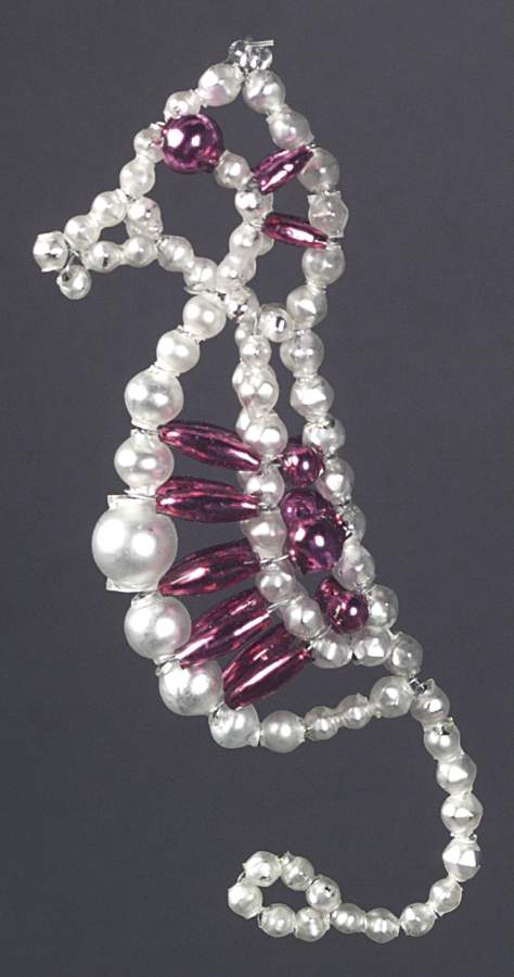 Beaded Sea Pony - No Box by Christopher Radko-1
