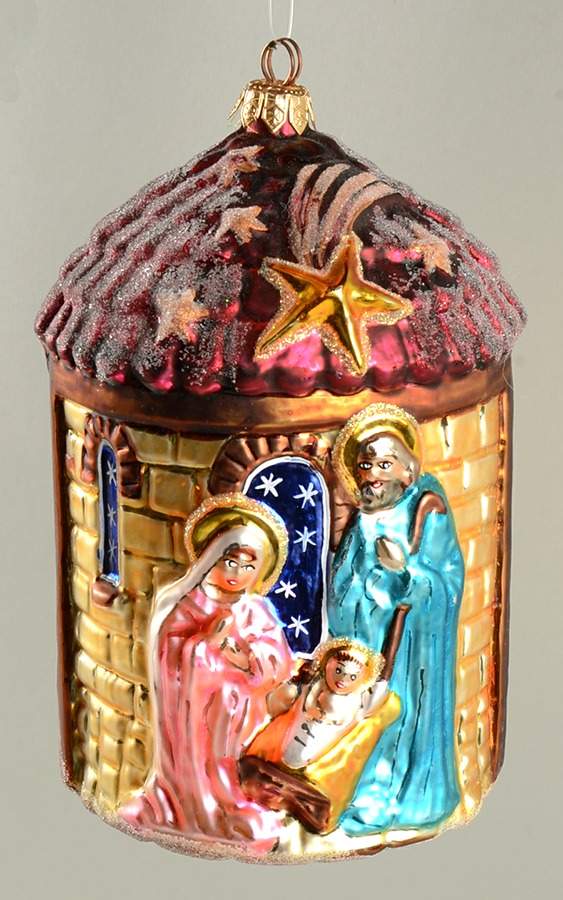 Religious Oh Holy Night (2-Sided) - No Box by Christopher Radko-1