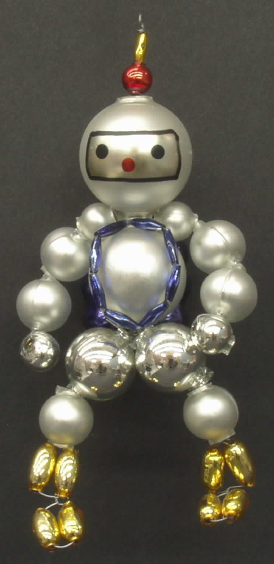 Beaded Starman - No Box by Christopher Radko-1