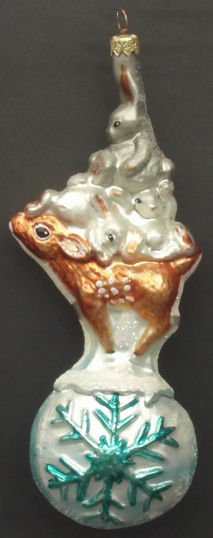 Woodland Winds Balancing Act Jr Ornament - Boxed by Christopher Radko-1
