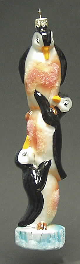 Birds Arctic Antics - No Box by Christopher Radko-1