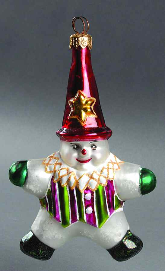 Snowmen Snow Star-Stripes - No Box by Christopher Radko-1