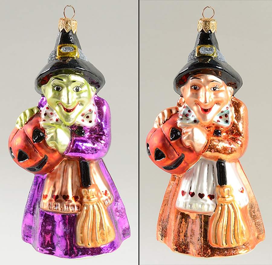 Halloween Agnes-Green Face - No Box by Christopher Radko-1