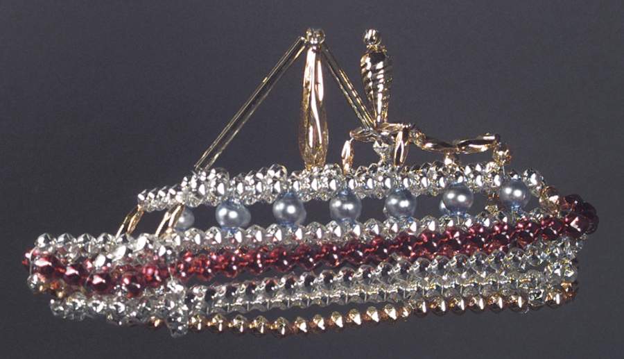Beaded Luxury Liner - No Box by Christopher Radko-1