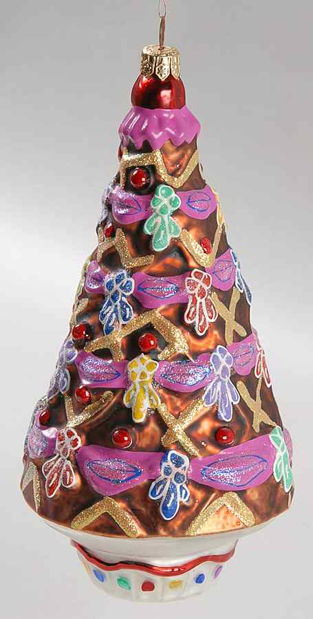 Gingerbread Ornaments Gingerbread Tree - No Box by Christopher Radko-1