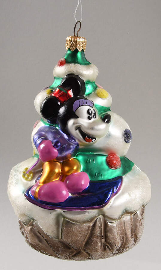 Disney Downhill Minnie - Boxed by Christopher Radko-1