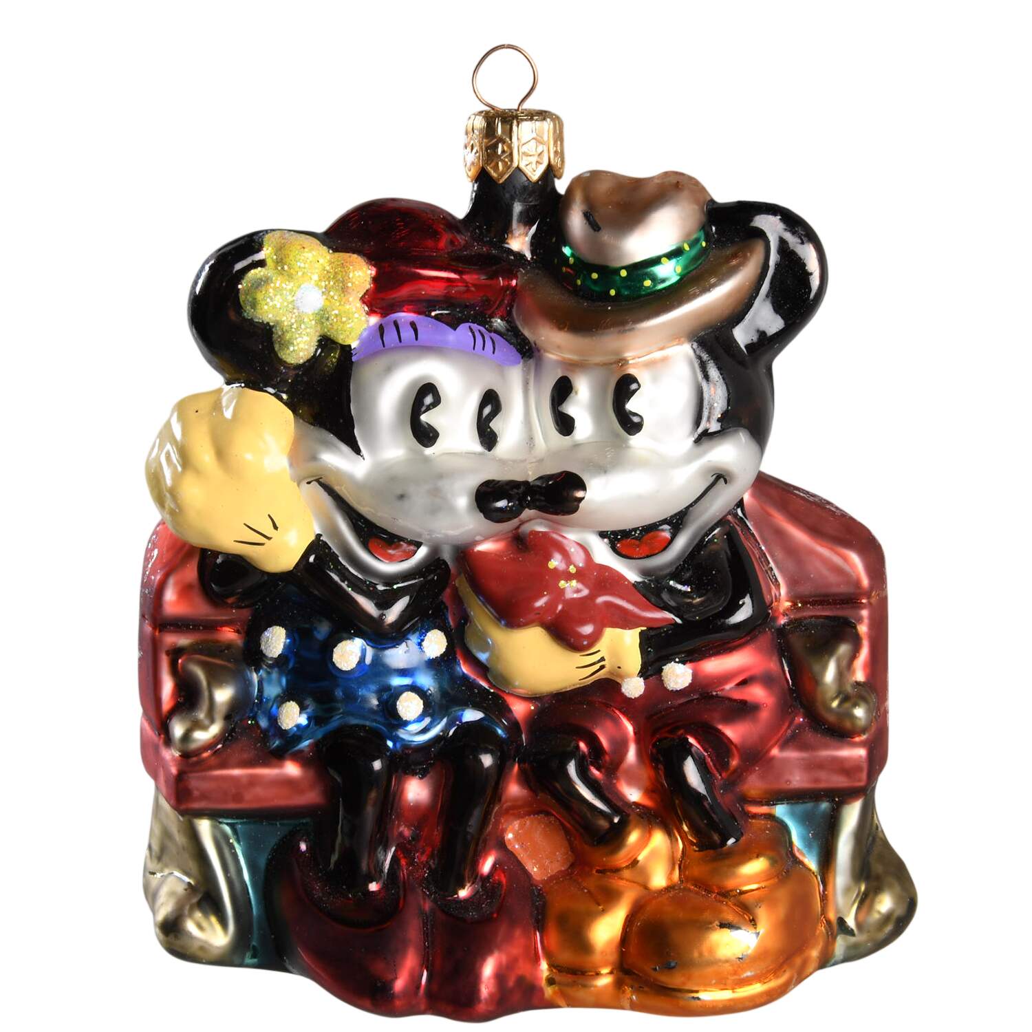 Disney Winter Romance - No Box by Christopher Radko-1