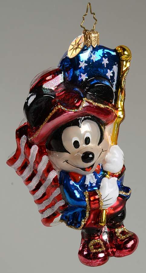 Disney Patriotic Mickey - Boxed by Christopher Radko-1