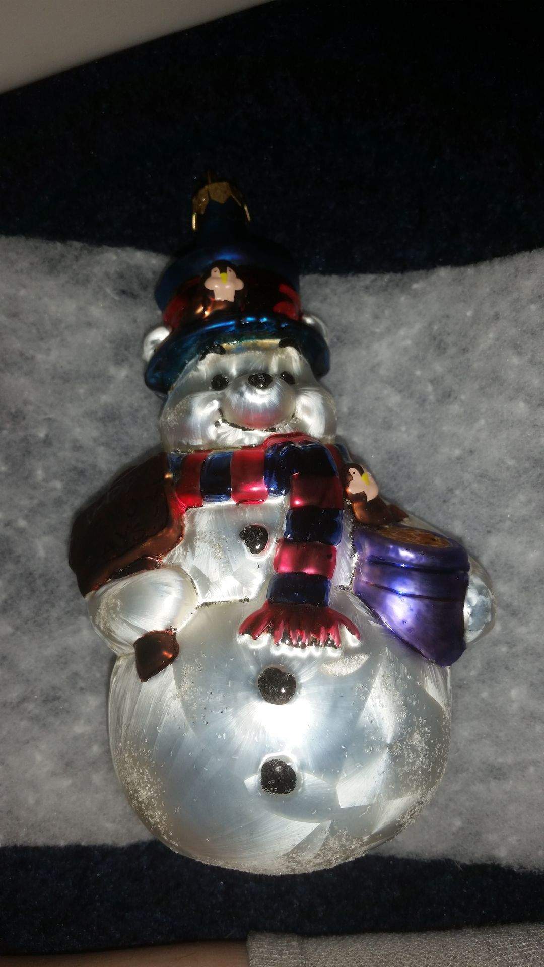 Disney Winnie The Pooh Snowman - Boxed by Christopher Radko-1