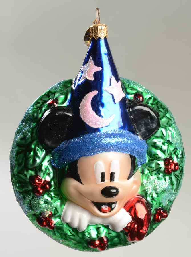 Disney Sorverer's Apprentice Wreath - No Box by Christopher Radko-1