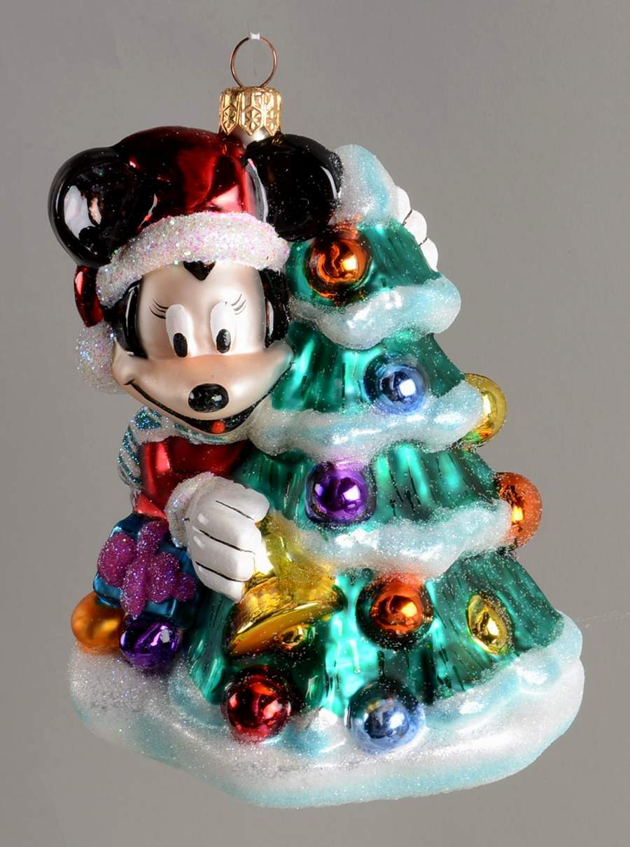 Disney Winter Minnie - No Box by Christopher Radko-1